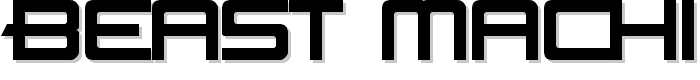 Beast Machines  Normal font